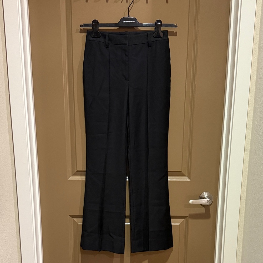 TWP Wool Elegant Black Women's Trousers